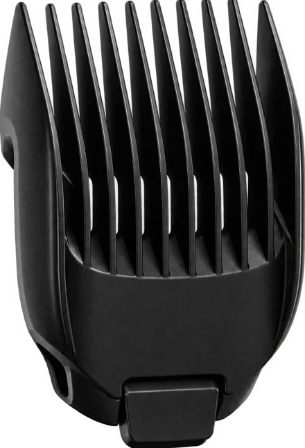Black clipper guard comb